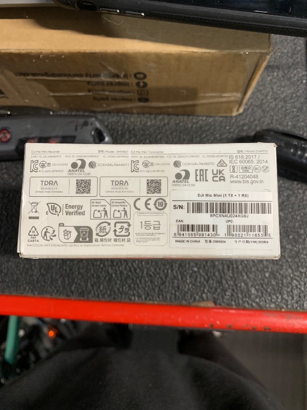 Photo 1 of ***PARTIAL SET - PRICE ADJUSTED***
DJI Mic Mini (1 TX + 1 RX), Wireless Lavalier Microphone for iPhone/Camera/Android, Ultralight, Detail-Rich Audio, Noise Cancelling, Automatic Limiting, Vlog, Streaming, 400m Transmission