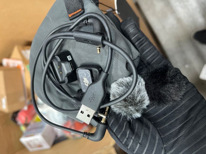 Photo 1 of ***PARTIAL SET - PRICE ADJUSTED***
DJI Mic Mini (1 TX + 1 RX), Wireless Lavalier Microphone for iPhone/Camera/Android, Ultralight, Detail-Rich Audio, Noise Cancelling, Automatic Limiting, Vlog, Streaming, 400m Transmission