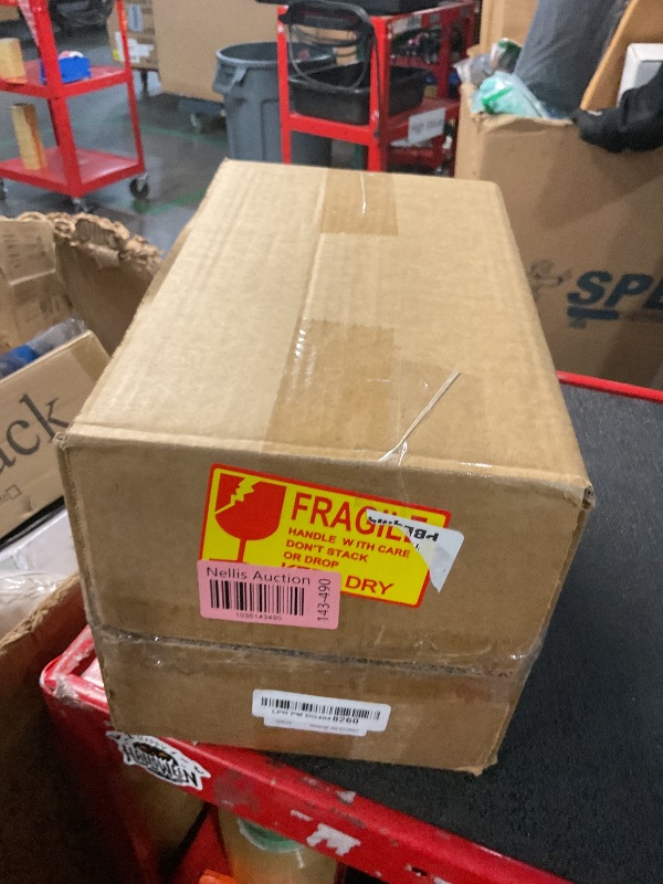 Photo 1 of Mapeoes 1.5 Gallon Glass Beverage Drink Dispenser with 304 Stainless Steel Spigot and Lid, Temperature Sticker for Brew Kombucha Wine,Large Mason jar Container for Juice Water at Party Fridge,Clear