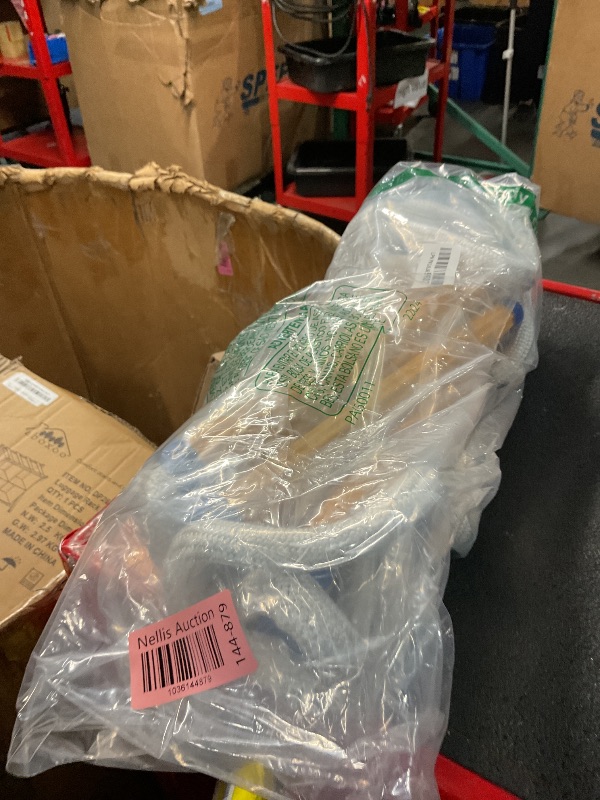 Photo 1 of Fire Escape Ladder, 8 FT Portable Emergency Ladder, Climbing Rescue Fire Ladder for 1 Story, Climbing Rope Ladder for Kids, Suitable for Treehouse Indoor Outdoor, Weight Capacity up to 2000 lb