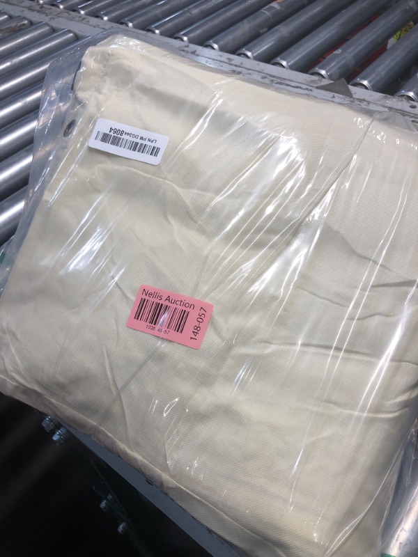 Photo 1 of Backflow Preventer Insulation Cover (3°F), Backflow Insulation Cover, Backflow Preventer Cover, Backflow Valve Cover Insulated, Outdoor Pipe Insulation Covers for Winter, 22" W x 34" H, Beige