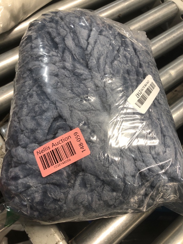 Photo 1 of **2of 4 BALNKETS**Chumia 4 Pcs Baby Blanket Flannel Cozy Throw Fuzzy Soft Warm Blanket for Newborn Sherpa Fluffy Crib Swaddling Supplies Birthday Baby Shower(24 x 32 Inch,Blue Ashes)