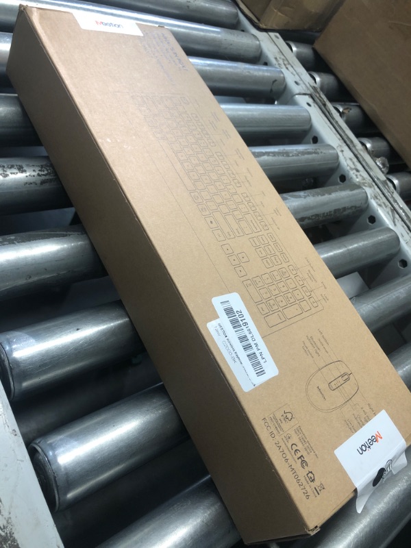 Photo 1 of MEETION Bluetooth Keyboard and Mouse Combo, Wireless Keyboard and Mouse, Slim Full Size Rechargeable Keyboard, 3800 DPI Optical Mouse, for Laptop Computer Desktop iPad Phone, for Windows/Mac