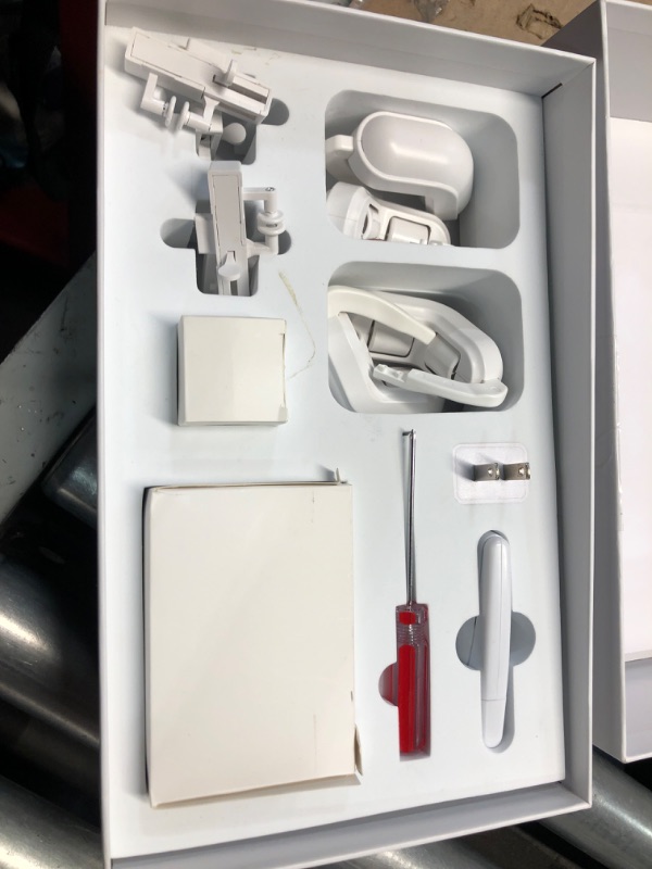 Photo 1 of **NONREFUNDABLE**FOR PARTS OR REPAIR**SEE NOTES**
Osprey Smart Curtain Opener (2 Motors),3in1:Roman Rod+T-Track+U-Rail,Suitable for 0.32-1.57" Rod,Remote Control & Wireless App,Compatible with Alexa,Google Home(Gateway Included),Double Side Opening