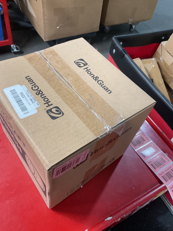 Photo 1 of Hon&Guan 8 Inch Backdraft Damper,One-Way Airflow Duct Damper with Aluminum Foil Tape Backflow Preventer Draft Blocker for 8 Inch Duct Fan in Range Hoods and Grow Tent