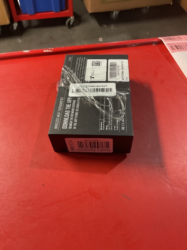 Photo 1 of Wireless Smart Meat Thermometer with Dual-Sensor Probe, 500FT Remote Monitoring, Dedicated App, Real-Time Ambient and Food Temperature Tracking for Precise Cooking Control