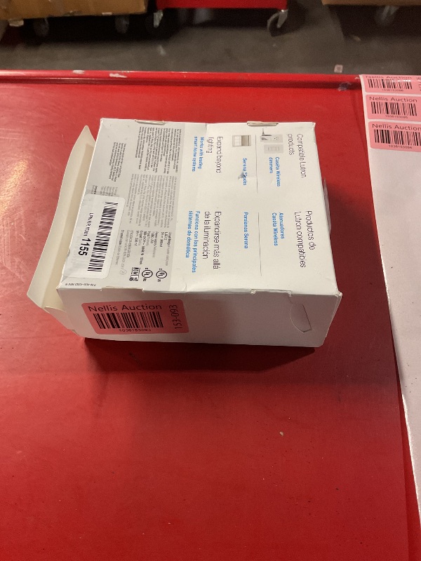 Photo 1 of **NON-REFUNDABLE** (PARTS) Lutron Caseta Smart Lighting Kit w/ Hub, Original Dimmer Switch, Remote & More, for LED Light Bulbs, Works w/ Alexa, Apple Homekit, Google Home, 150W, No Neutral Required, P-BDG-PKG1W-A