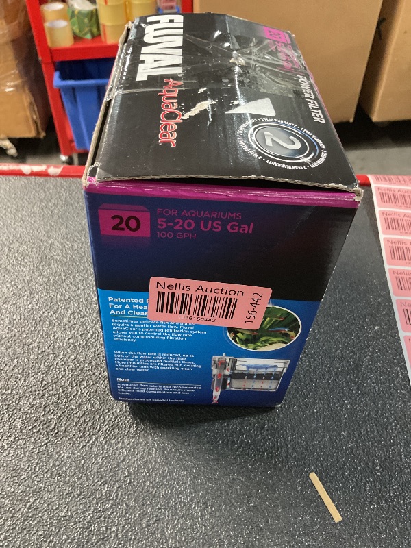 Photo 1 of AquaClear 20 Power Filter, Fish Tank Filter for 5- to 20-Gallon Aquariums