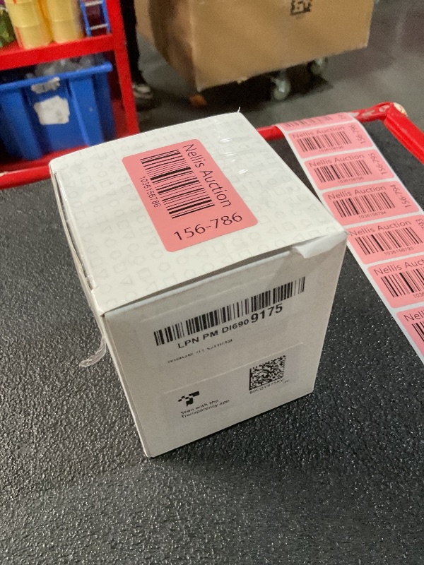 Photo 1 of Mini Printer with 6 Rolls Sticker Paper, Receipt Printer for Study Notes, Pictures, DIY, Label, App with Multiple Templates