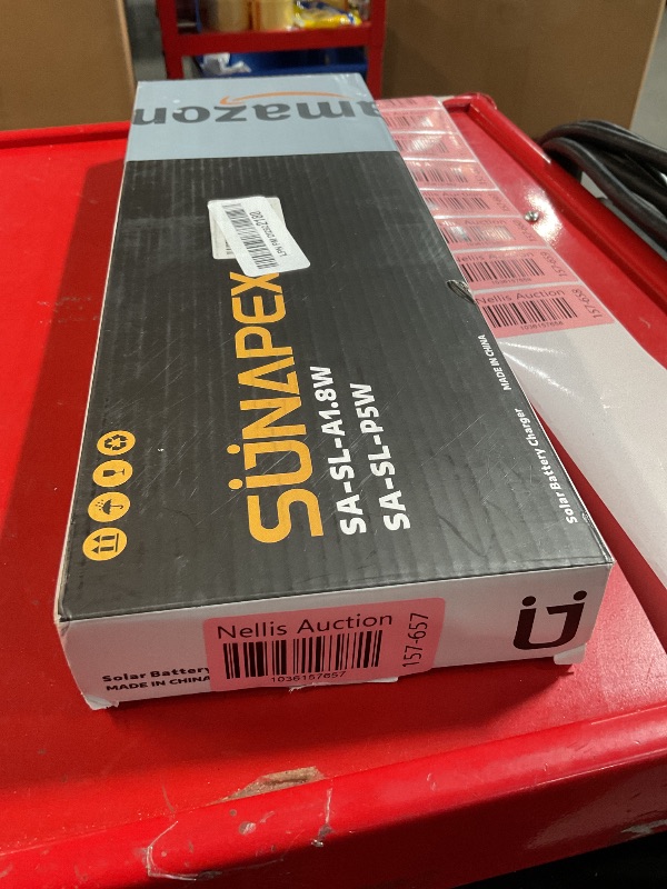 Photo 1 of SUNAPEX 12V Solar Trickle Charger Portable Power Solar Panel Solar Battery Charger 12 Volt Waterproof Solar Battery Maintainer for Car Truck Boat RV Motorcycle Marine Trailer Battery