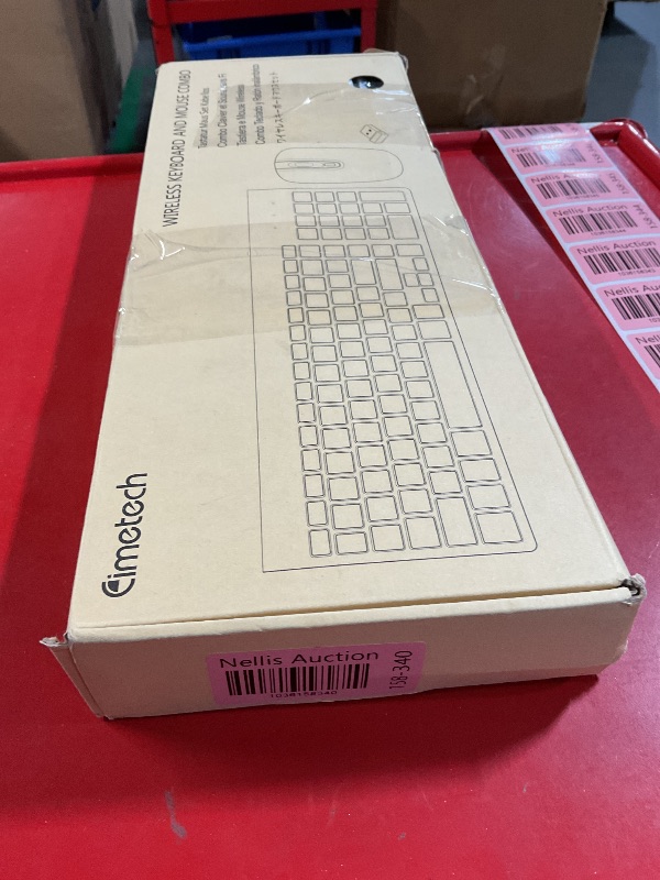 Photo 1 of cimetech EasyTyping KF10 Wireless Keyboard and Mouse Combo, [Silent Scissor Switch Keys][Labor-Saving Keys]Ultra Slim Wireless Computer Keyboard and Mouse, Easy Setup for PC/Laptop/Mac/Windows - Grey