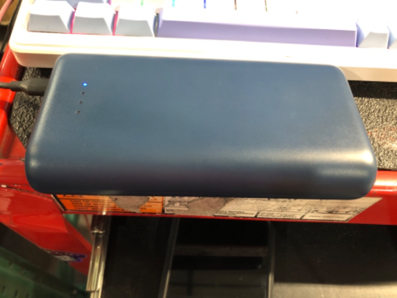 Photo 1 of [2024 Upgraded] Portable Charger 40800mAh Power Bank - Portable Battery with 2 Built in Cables,PD 25W USB C Fast Charging, 5 Outputs Battery Pack Compatible with iPhone 16 15 14 Android Phone etc-Navy