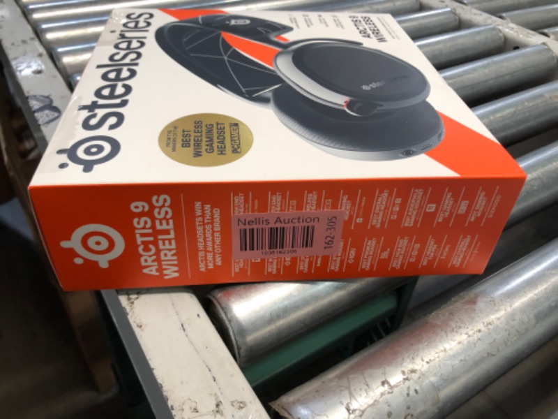 Photo 1 of SteelSeries Arctis 9 Dual Wireless Gaming Headset – Lossless 2.4 GHz Wireless + Bluetooth – 20+ Hour Battery Life – For PC, PS5, PS4, Bluetooth,Black