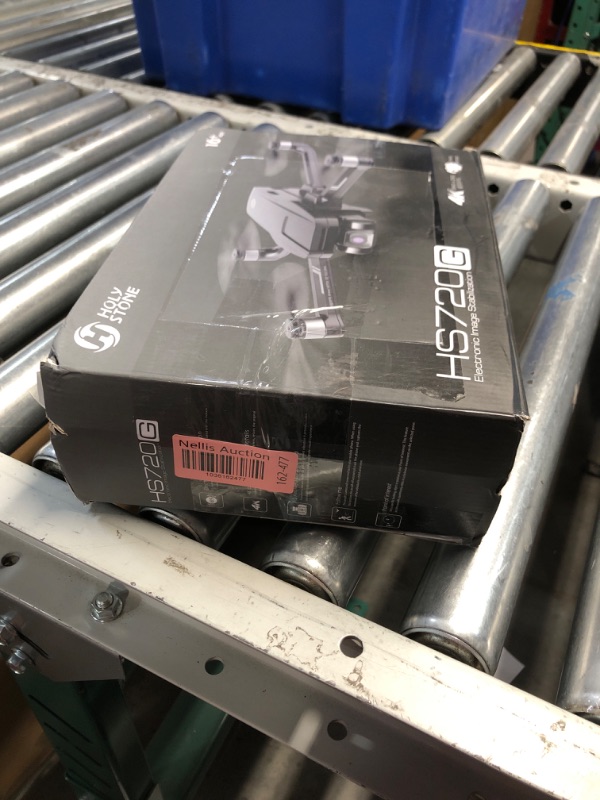 Photo 1 of **DAMAGE TO BLADES***Holy Stone HS720G 2-Axis Gimbal Drones with 4K EIS Camera, 2 Batteries 52-Min Flight Time, Brushless Motors, GPS Auto Return, Video Transmission, Mini Foldable Drone for Beginners Adults