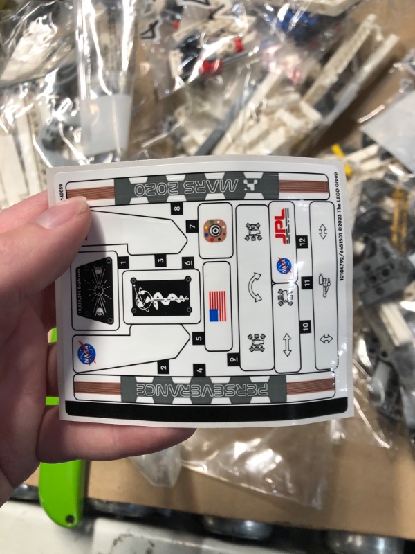 Photo 1 of LEGO Technic NASA Mars Rover Perseverance Advanced Building Kit for Kids Ages 10 and Up, NASA Toy with Replica Ingenuity Helicopter, Gift for Kids Who Love Engineering and Science Projects, 42158