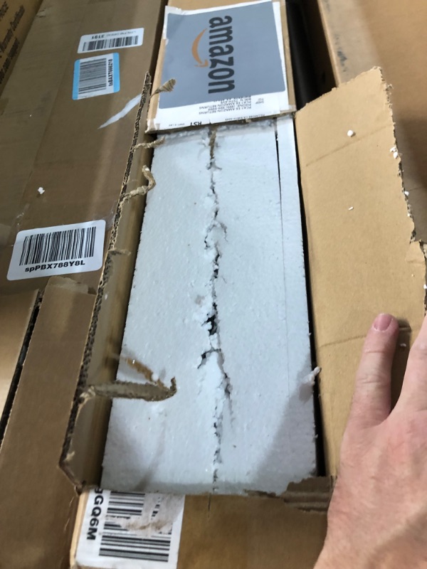 Photo 1 of Curtain Track, Ceiling Curtain Track with Roller Hooks, Ceiling Mount Rail Set for Room Divider, 12ft - 18ft (White)