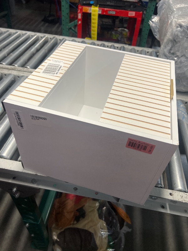 Photo 1 of Masupu Small Night Stand Modern Bedside Table NightStand Farmhouse Boho Wooden Bedside Table with Drawer,Side End Table for Bedroom,Living Room,Office White