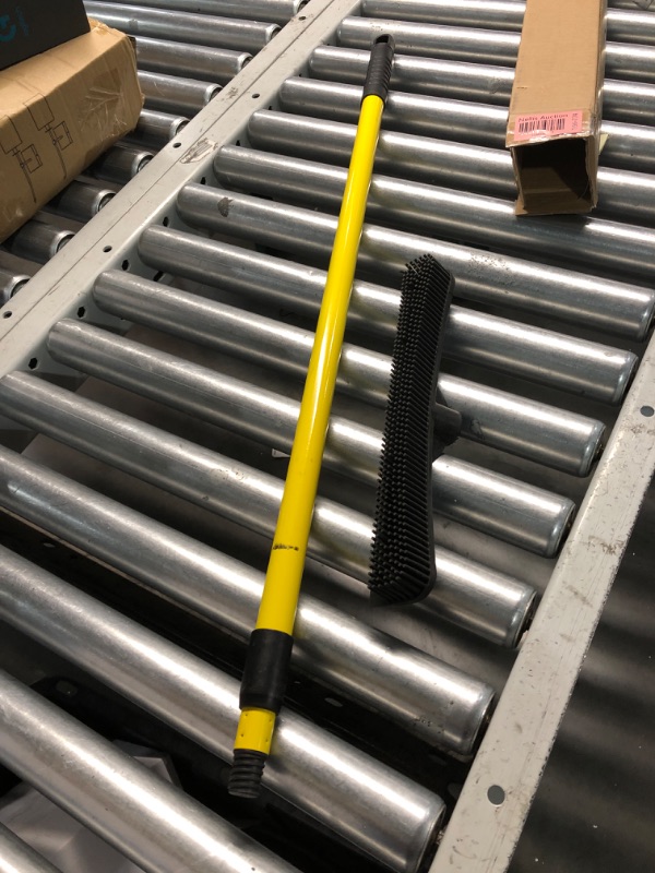 Photo 1 of ***(USED)***
FURemover Original Pet Hair Rubber Broom with Squeegee, with 58" Telescopic Handle for Carpet, Tile and Hardwood