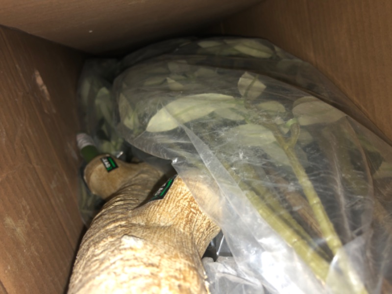 Photo 1 of Realead Tall Faux Olive Tree 9ft - Realistic Large Silk Olive Tree Artificial Indoors - Fake Olive Trees with Branches and Fruits - Artificial Olive Trees for Home Office Decor Indoor