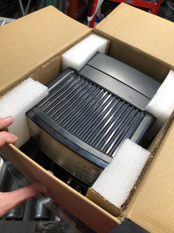 Photo 1 of Mr. Coffee Programmable Espresso Machine with Drip Tray (Stainless Steel)