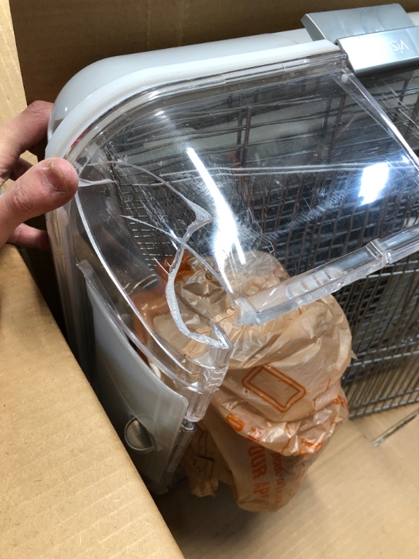 Photo 1 of **broken bottom corner -- PARTS ONLY -- NONREFUNDABLE** Vision M02 Wire Bird Cage, Bird Home for Parakeets, Finches and Canaries, Tall Medium