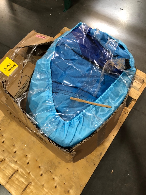 Photo 1 of Hapcap 18' x 7.5' Inflatable Obstacle Course Bounce House for Big Kids,Wide Slide,2 Climbing Walls,Jumping Area,Simple Boxing Theme for Backyard Party