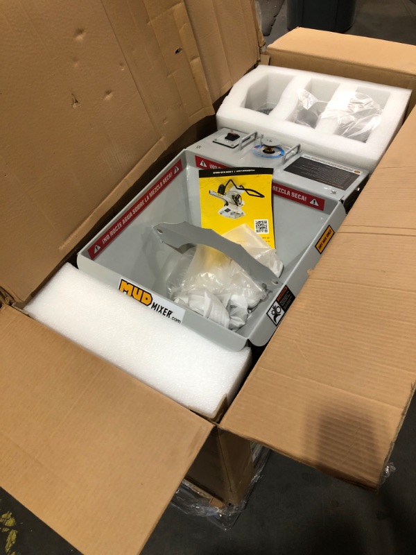 Photo 1 of **BOTH BOXES -- TRUCK/TRAILER PICKUP** Mud Mixer MMXR-3221 Heavy Duty Portable Multi Use Mixer