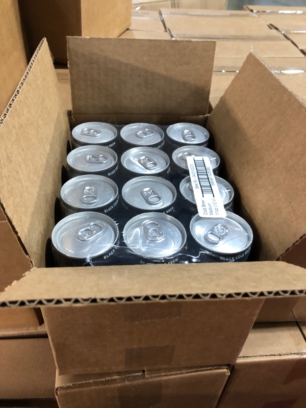 Photo 1 of ***NON REFUNDABLE, BEST BY 4/1/25***La Colombe Coffee, Cold Brew Black, Brazilian, 11 fl oz Cans (Pack of 12), Coffeehouse Quality, Natural Sweetness, Specialty Grade Coffee Beans, Ready-to-Drink On-the-Go
