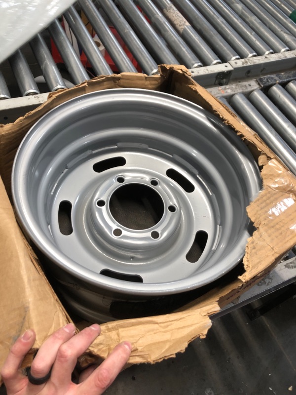 Photo 1 of Vision Rally 55 Silver Wheel (15x7"/6x5.5")