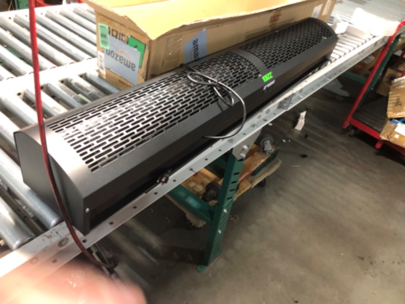 Photo 1 of ***USED - POWERS ON - UNABLE TO TEST FURTHER - SEE PICTURES***
KBZZ 60 Inch Air Curtains for Door Super Power with Remote Control 3 Speeds High Air Velocity Low Noise And Low Power Black Consumption Commercial Indoor Household