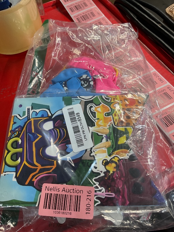 Photo 1 of Blox Fruits Party Supplies,Blox Fruits Game Party Decorations Includes Banner, Cake Toppers, Balloon for Blox Game Party Decorations