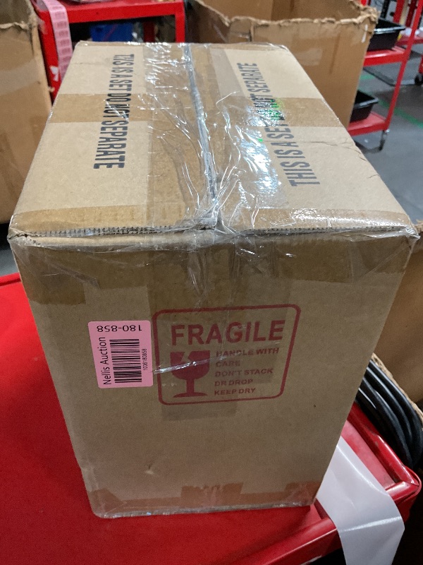 Photo 1 of 6 Pack Clear Storage Bins with Lids, 7 Quart Stackable Storage Boxes for Storage and Organization, Plastic Storage Containers with Lids, Plastic Bins with Handles for Office, Bedroom, Study Room