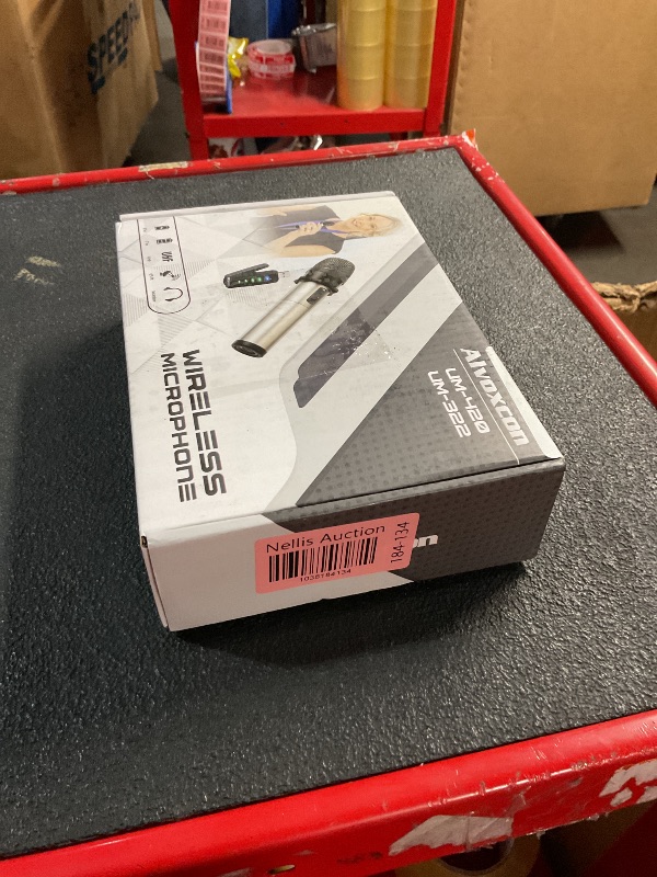 Photo 1 of Alvoxcon Wireless Microphone for iPhone & Computer, USB Rechargeable Dual Handheld Mic System for MacBook, PC Laptop, Zoom Meeting, Classroom Teaching, Teacher Podcast, vlog