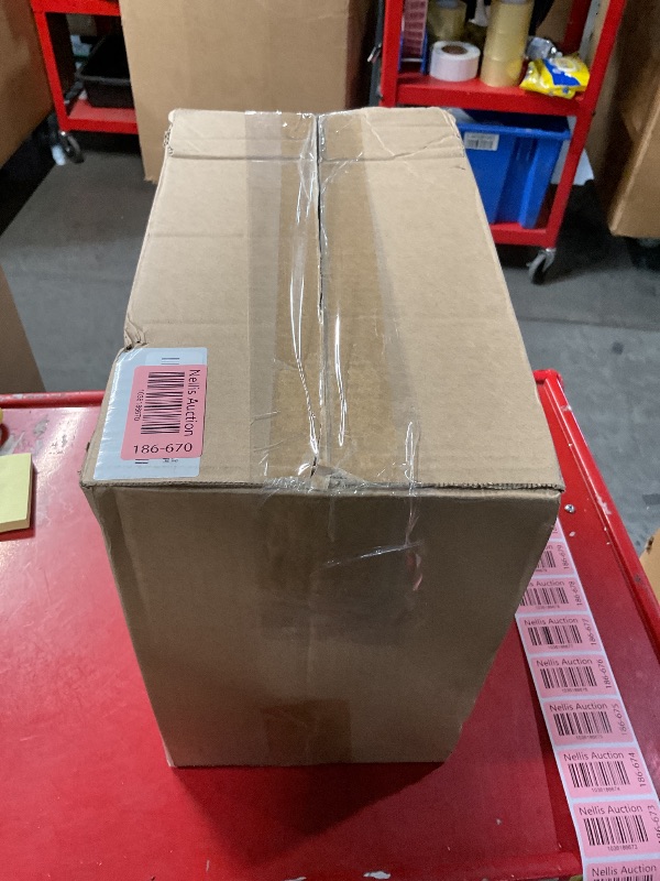 Photo 1 of jinligogo 5 Gallon Bathroom Trash Can with Lid, Automatic Motion Sensor Black Trash Can, Touchless Slim Waterproof Garbage Bin for Kitchen, Bedroom, Office, and Bathroom