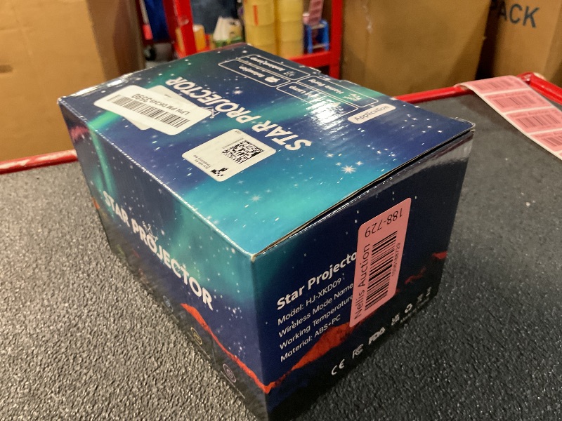 Photo 1 of Northern Galaxy Light Aurora Projector with 33 Light Effects, Night Lights LED Star Projector for Bedroom Nebula Lamp, Remote Control, White Noises, Bluetooth Speaker for Parties