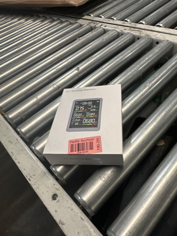 Photo 1 of 9-in-1 Professional Indoor Air Quality Monitor Indoor Portable PM2.5/PM10/CO2, Temperature, Formaldehyde Detector