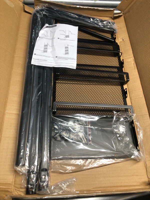 Photo 1 of tongmo Floor-standing 3-Layer Magazine Rack, Brochure Display Stand, made of high-hardness metal, suitable for Exhibitions, Offices, and any organization requiring information display. (3F-Black)