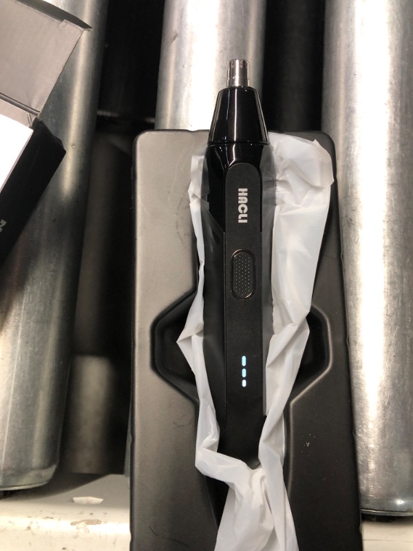 Photo 1 of ***NON REFUNDABLE*** HACLI Nose Hair Trimmer for Men Women - Electric Nose Hair Clipper with Replaceable Stainless Steel Blade, Powerful 8000RPM Motor, Wet/Dry Use, Travel Lock, Portable Design USB Rechargeable