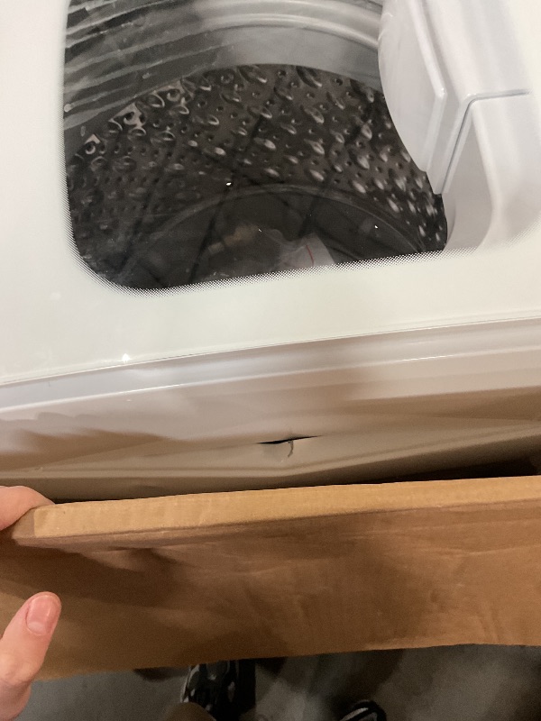 Photo 1 of **HAS MINOR DENTS**Smileader Washing Machine 2.0 Cu.Ft. Mini Compact Full Automatic lavadora portatil for Apartments, RV, Dorms Portable Washer, White Black