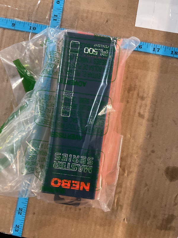 Photo 1 of NEBO Master Series Rechargeable Flashlights, Aluminum, Waterproof LED Penlight, Perfect for Camping, Hunting, Fishing, 500 Lumen