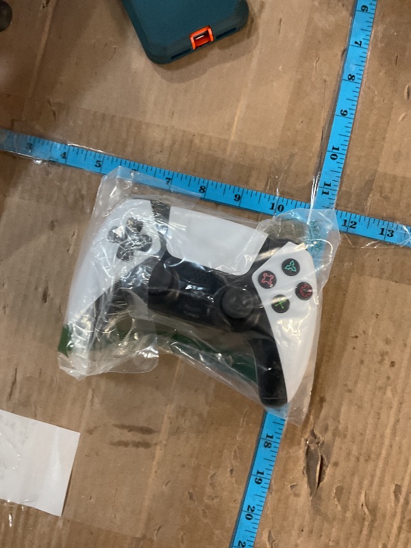 Photo 1 of FAREMOCI for PS4 Controller, Ymir Wireless Luna Controller for Fire TV,PC with Turbo Rapid Fire/Programmable Buttons Motion Sensor for Playstation 4/Pro/Silm/PC/IOS/Android/Tesla/Fire TV,White