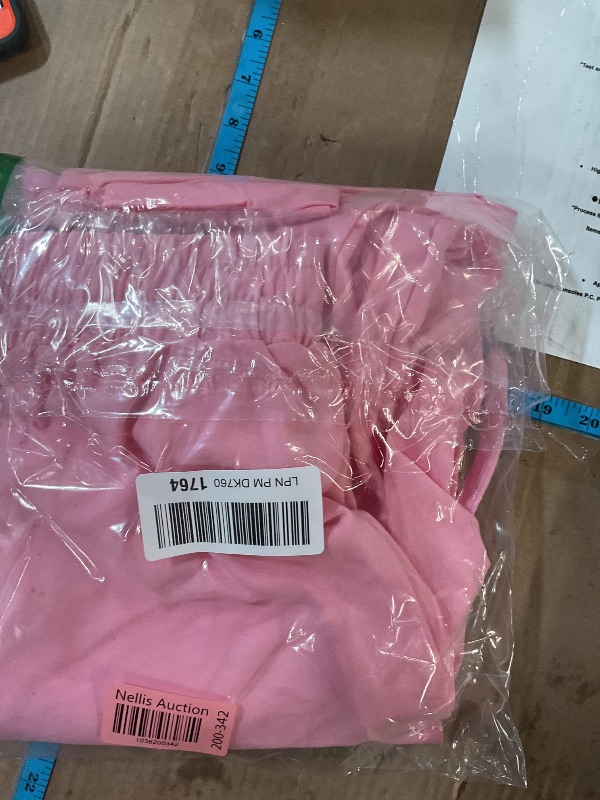 Photo 1 of (used)(stained) HBQ Sweatsuits For Women Sets 2 Piece Outfits Crewneck Sweatshirts Pullover Tops And Jogger Pants Tracksuits Lounge Set-Pink-M