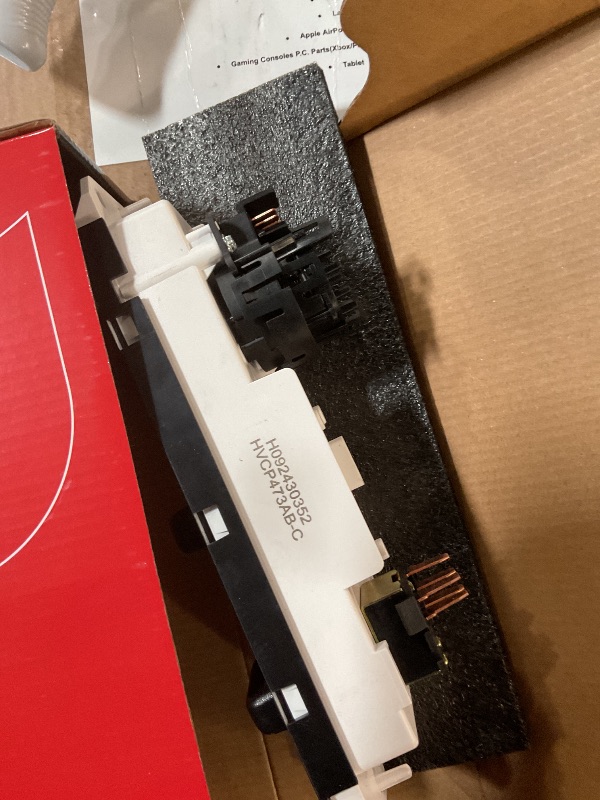 Photo 1 of A-Premium HVAC A/C and Heater Climate Control Panel Module with Blower Motor Switch Compatible with Jeep Wrangler TJ 1999 2000 2001 2002 2003 2004 - with Air Conditioning - Replace# 55037473AB