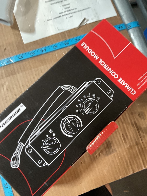 Photo 1 of A-Premium HVAC A/C and Heater Climate Control Panel Module with Blower Motor Switch Compatible with Jeep Wrangler TJ 1999 2000 2001 2002 2003 2004 - with Air Conditioning - Replace# 55037473AB