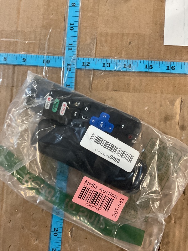 Photo 1 of (Pack of 2) Replacement-Remote-Control for Roku-TV,Compatible for TCL Roku/Hisense Roku/Onn Roku/Philips Roku Smart TVs(Not for Roku Stick and Box)