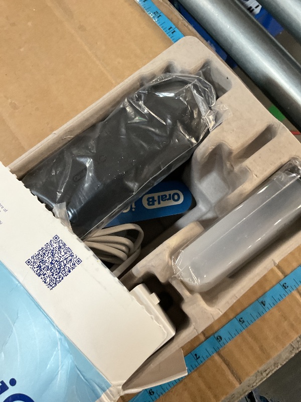 Photo 1 of Oral-B iO Deep Clean Rechargeable Electric Powered Toothbrush, Black with iO Series 3 Limited, 2 Brush Heads and Travel Case - Pressure Sensor to Protect Gums - 3 Cleaning Settings - 2 Minute Timer