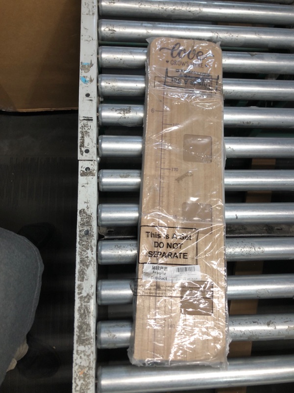 Photo 1 of Growth Chart for Wall Height Kids Chart for Wood Growth Graph for Kids with Picture Frames Height Wall Boho Measurement Ruler Foldable Measuring Boy Girl Room Decor Keepsake Gift