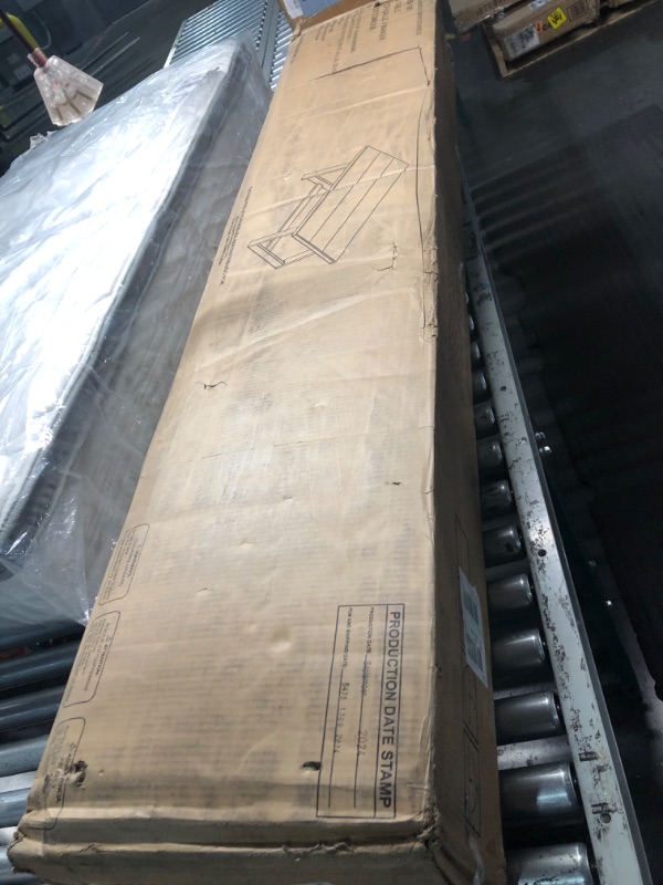 Photo 1 of Plank+Beam 72 Inch Farmhouse Dining Table, Solid Wood Rustic Kitchen Table, Large Wooden Rectangular Dinner Table for Dining Room, Home Office, Living Room Furniture, Easy Assembly, Black Wirebrush