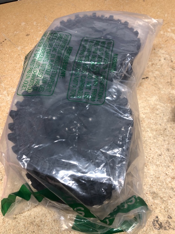 Photo 1 of HOBBYSOUL RC Adjustable 4 Offsets 2.2 Metal Beadlock Wheels Rims Black & 2.2 Tires Height 5.7'' / 145mm, 2.2 Wheels and Tires for RC Mud Rock Crawler Trail Truck Axial Capra Ryft,(4-Pack, Assembled)