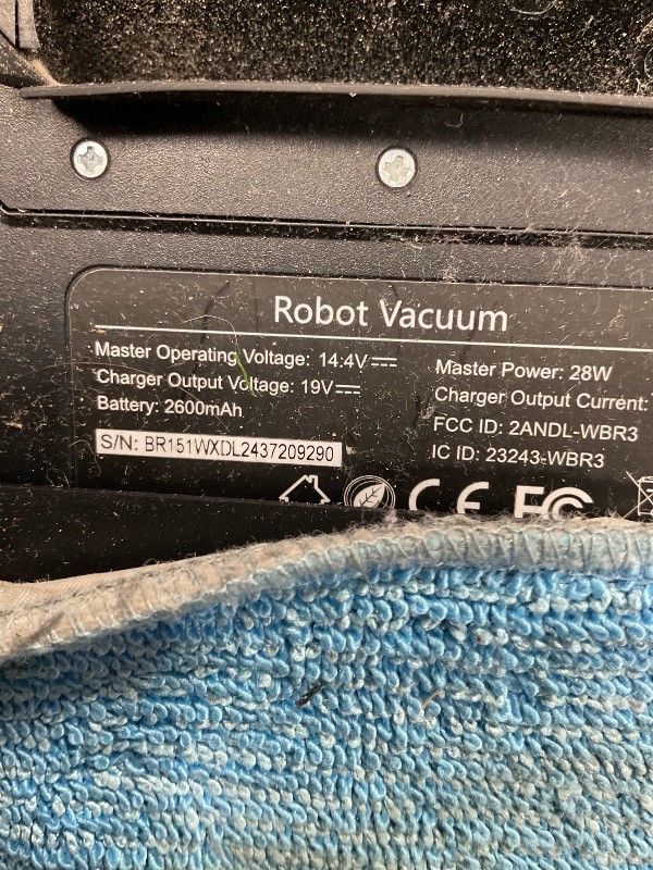 Photo 1 of 2 in 1 Mopping and Vacuuming Robot, Robot Vacuum and Mop Combo Compatible with WiFi/App, Robotic Vacuum Cleaner Self-Charging, Slim, Ideal for Pet Family, Hard Floor, Hair, Low Pile Carpet